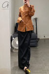 SAMUEL GUI YANG Double-layer half skirt AW21 SK02-1